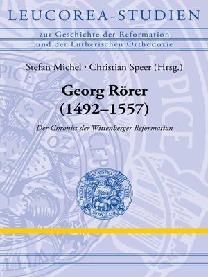 cover image of Georg Rörer (1492–1557)